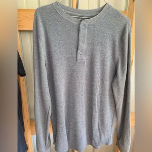 Men’s thermal henley